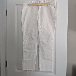 Universal Thread White Straight-Leg Jeans